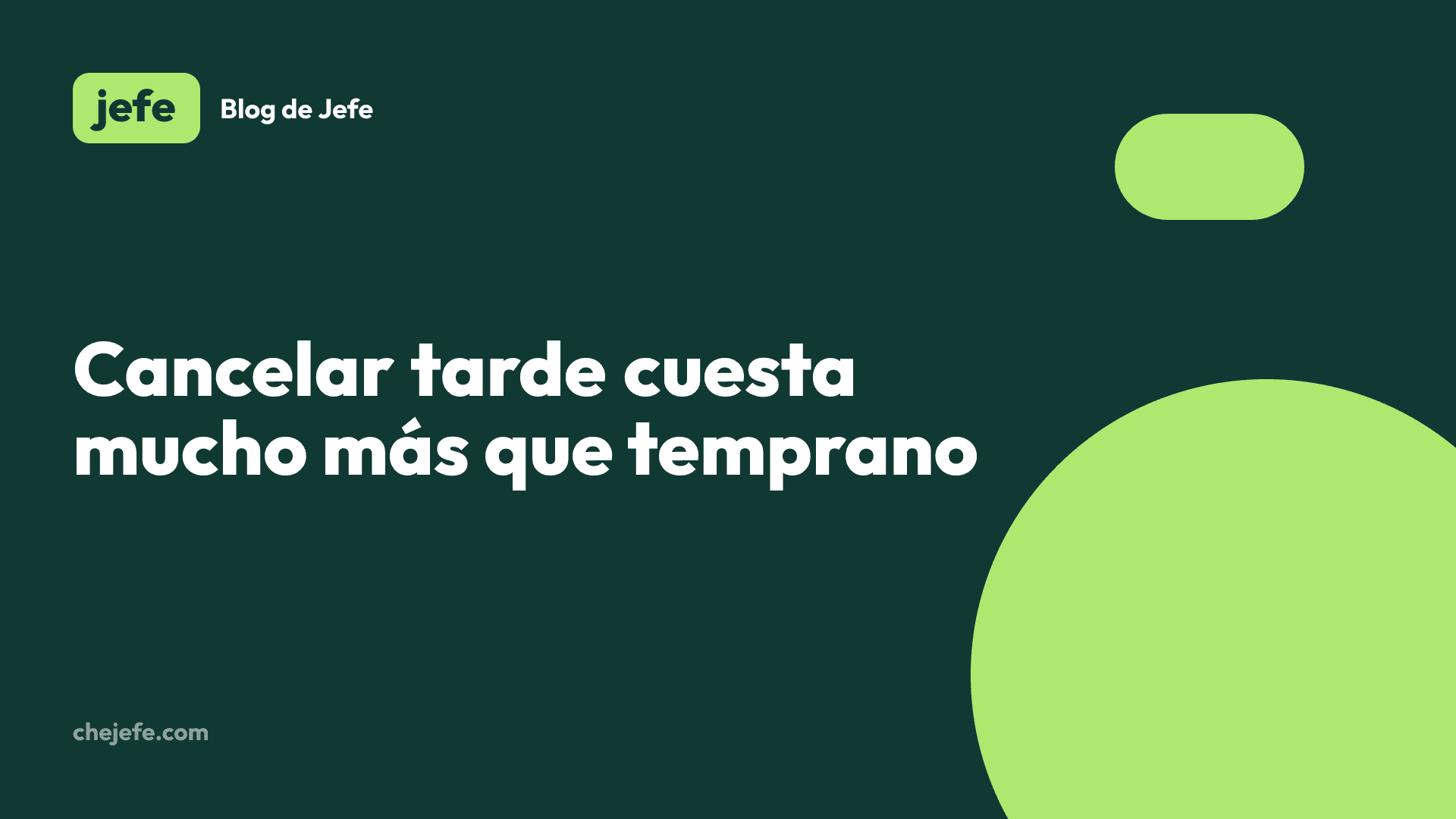 Cancelaciones y reembolsos: cuánto cuestan en tu local