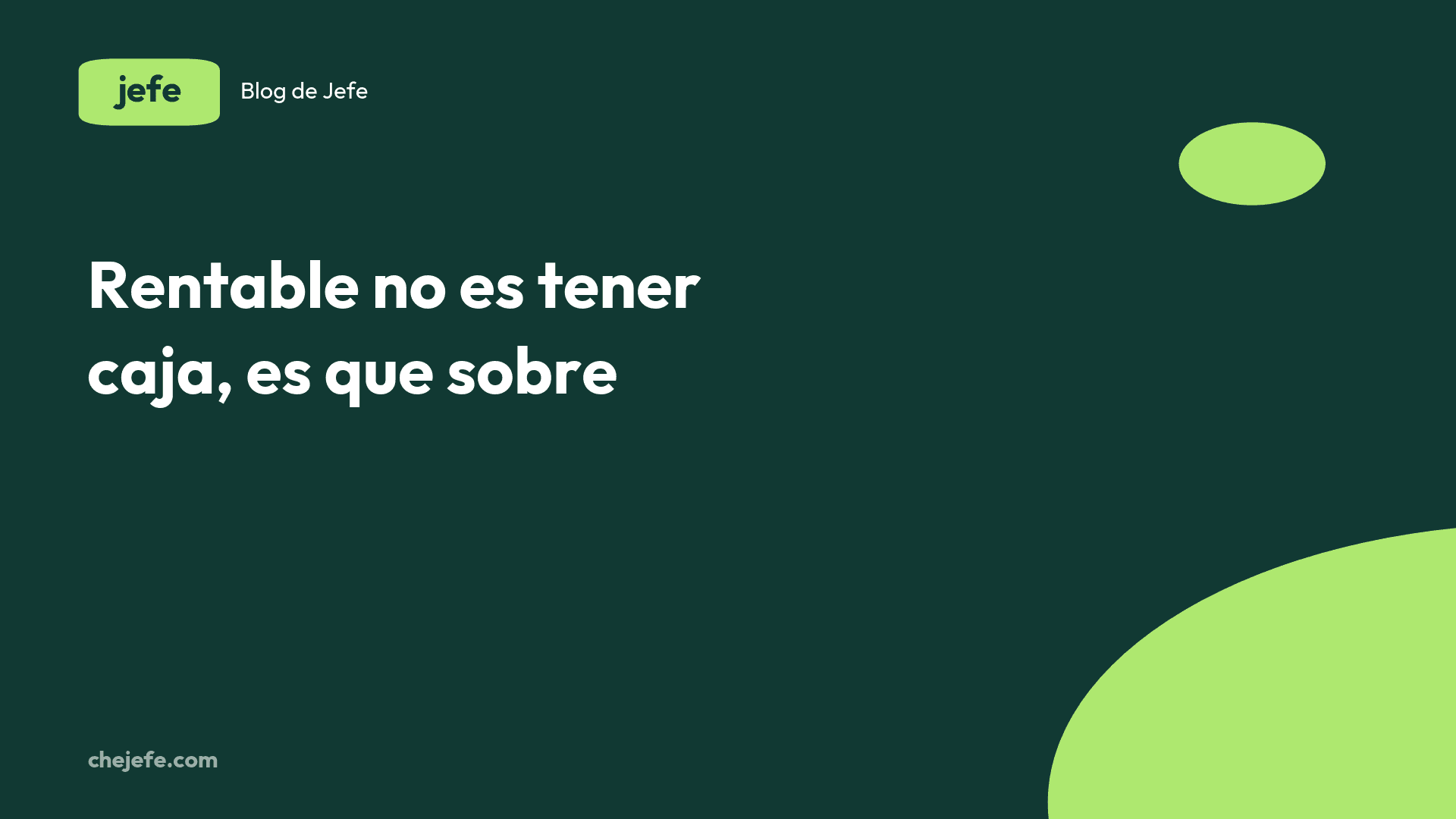 Cómo saber si tu restaurante es rentable de verdad