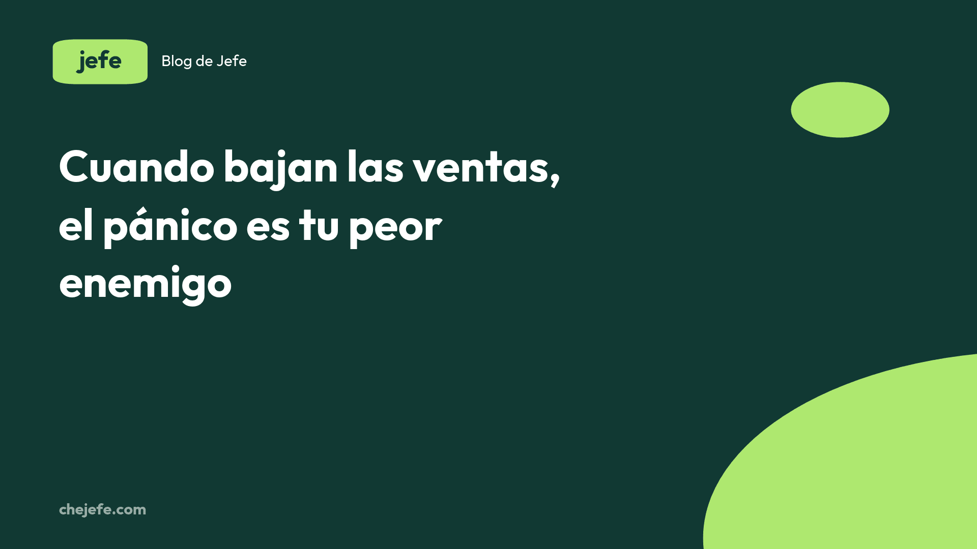 Qué hacer cuando bajan las ventas de tu restaurante