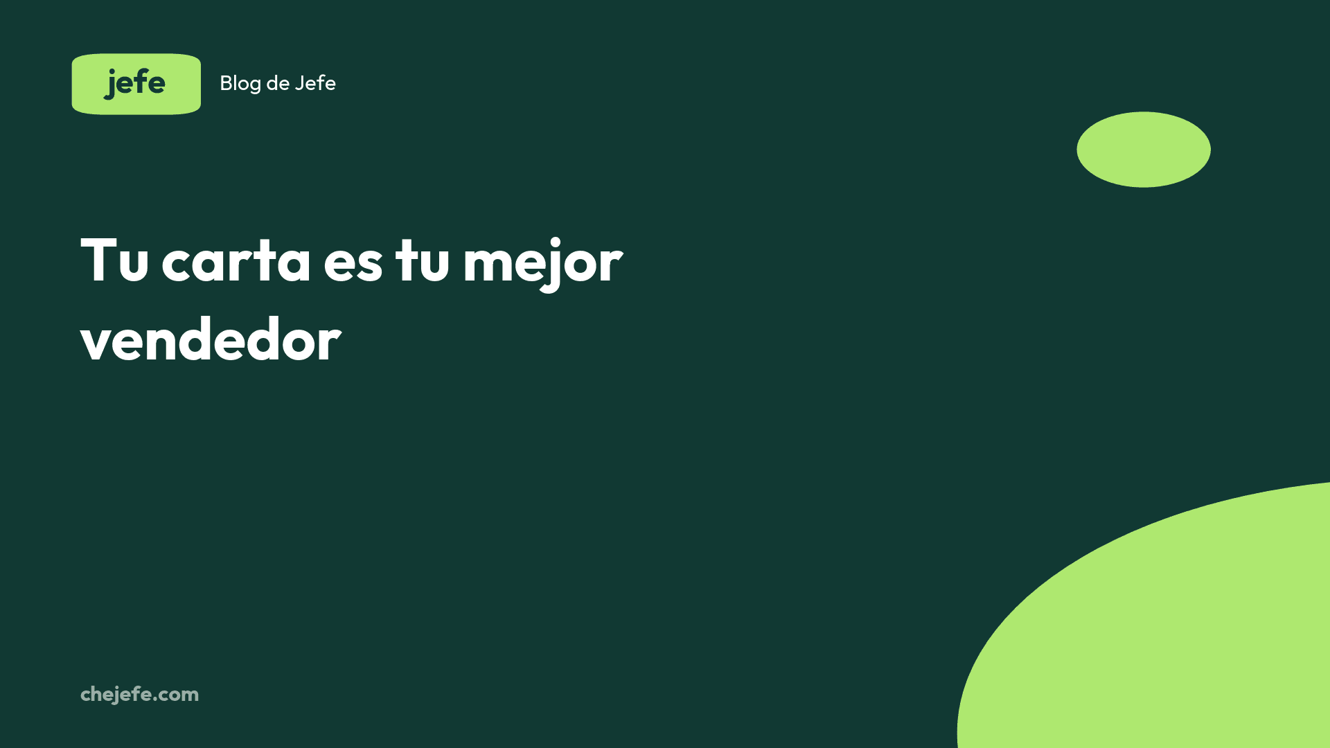 Cómo diseñar la carta de tu restaurante para vender más