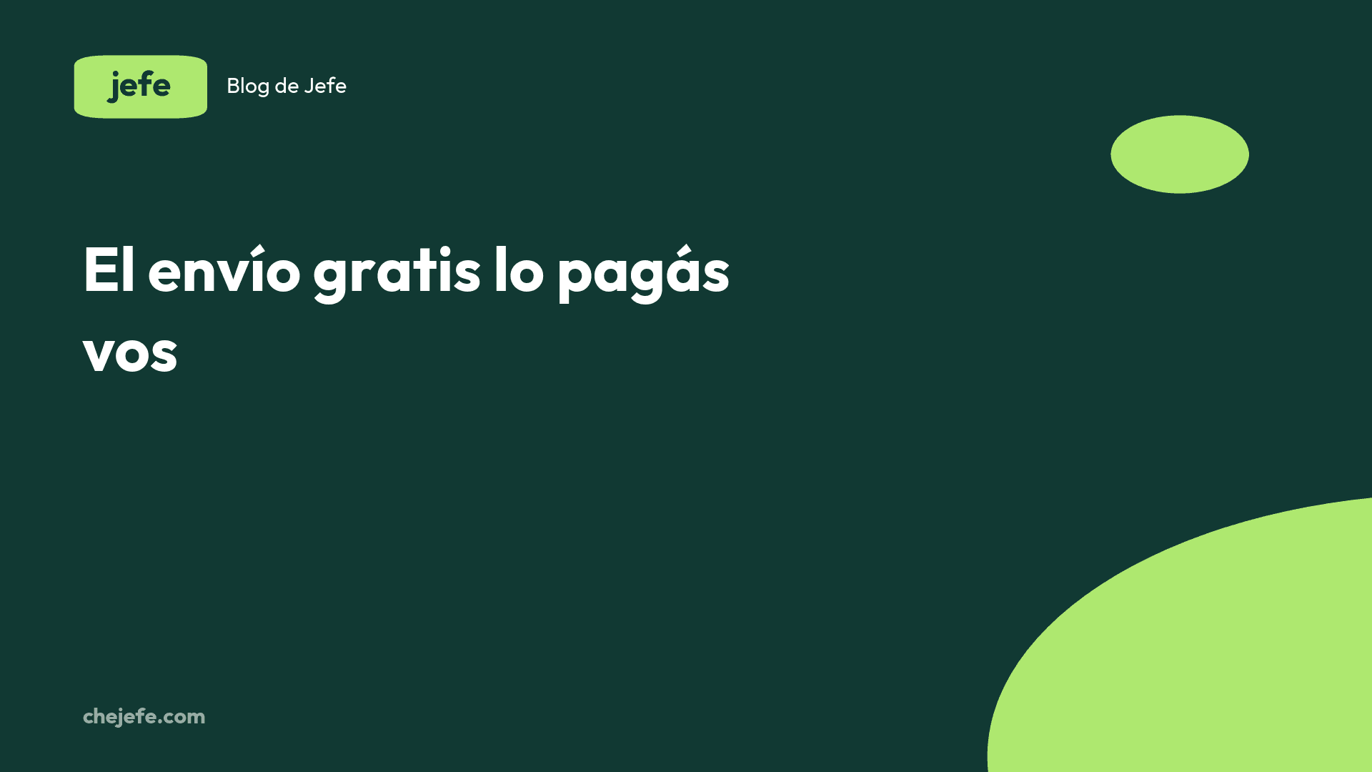 Cómo afecta el envío gratis de la app a tu margen