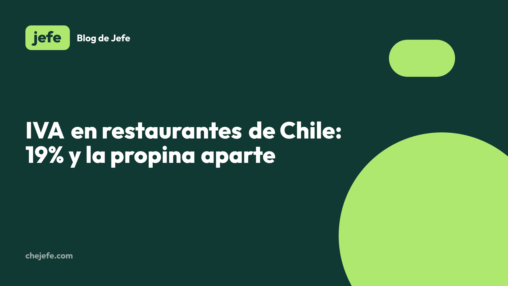 IVA en restaurantes de Chile: 19% y la propina aparte