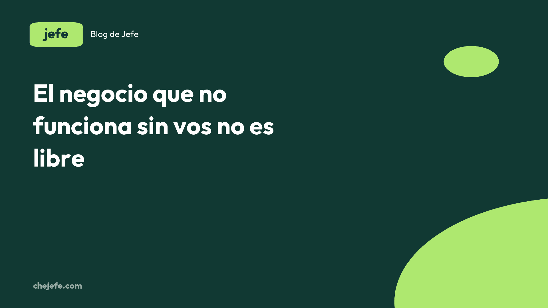 Cómo liderar tu restaurante sin estar presente