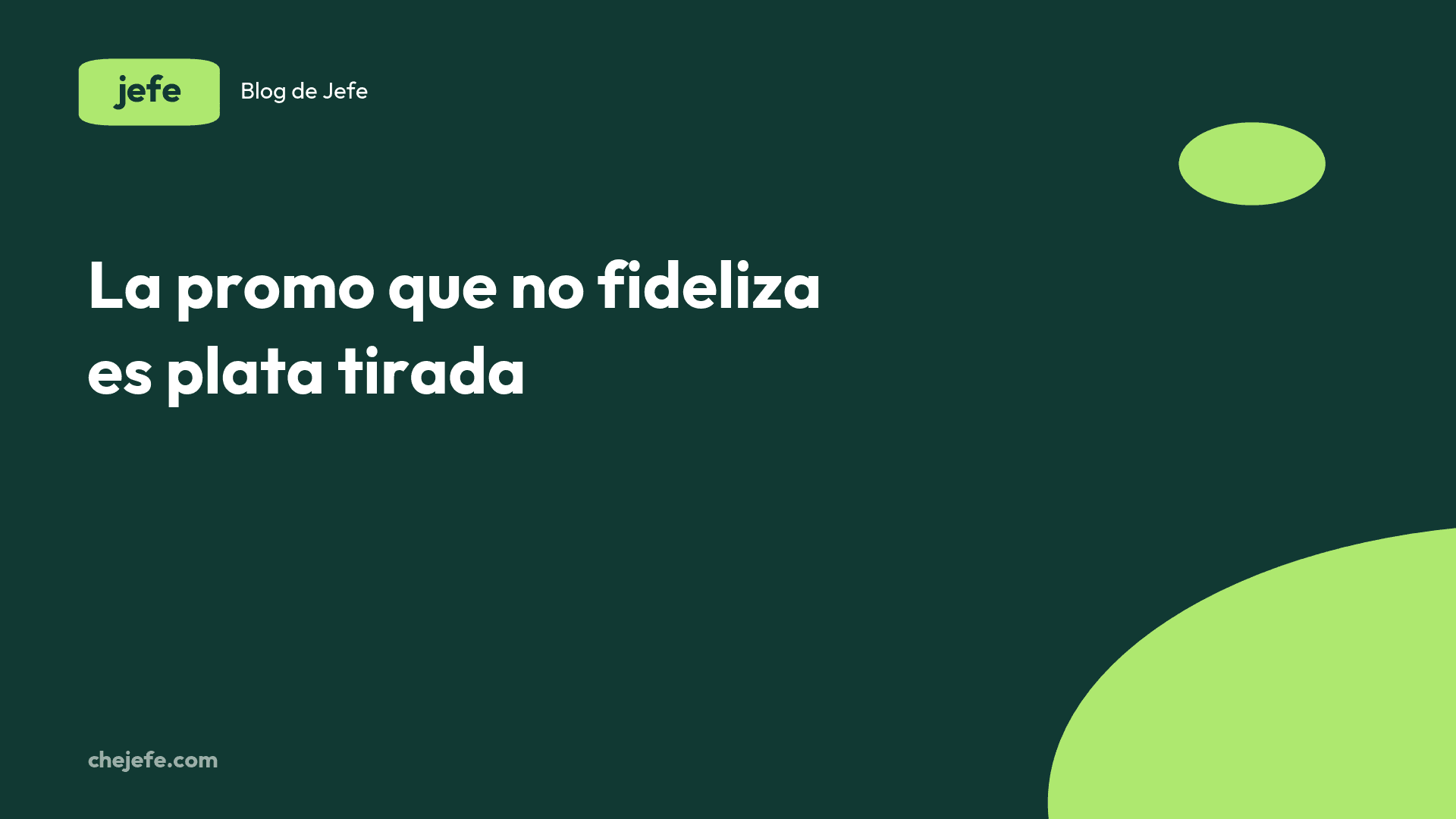 Promociones que fidelizan sin regalar margen