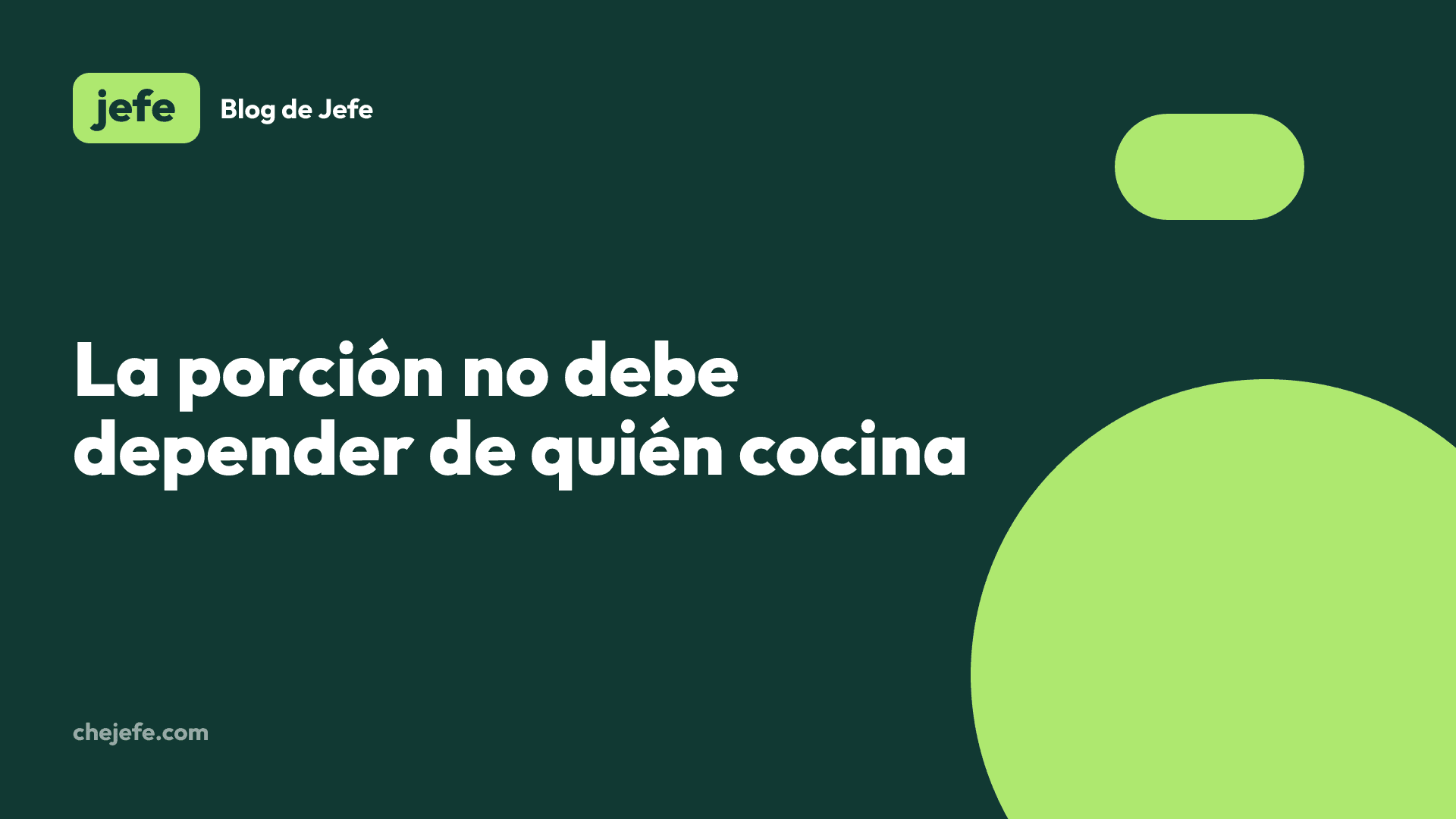 Cómo armar una receta estándar para frenar la merma