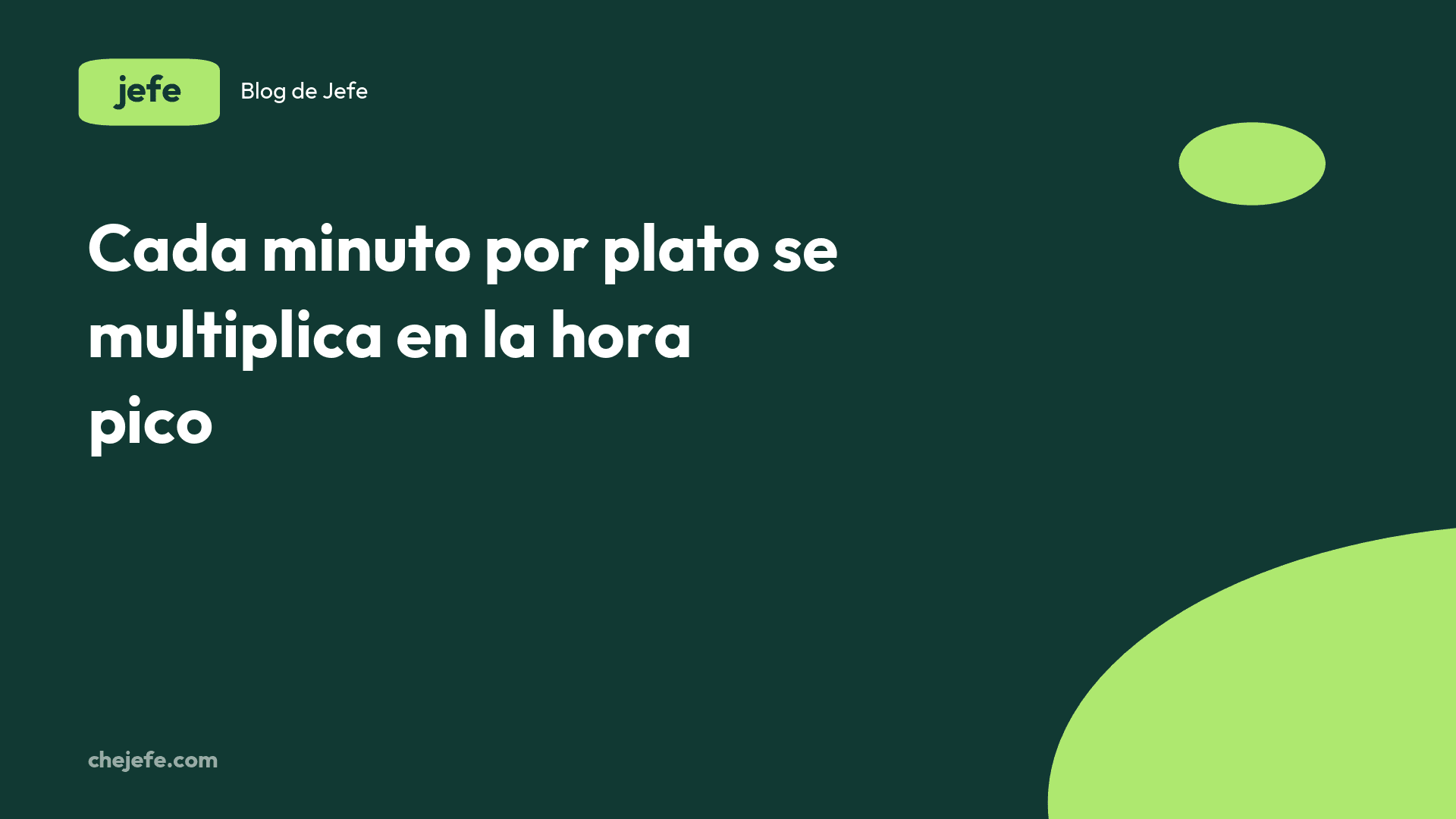 Cómo reducir el tiempo de preparación de tus platos