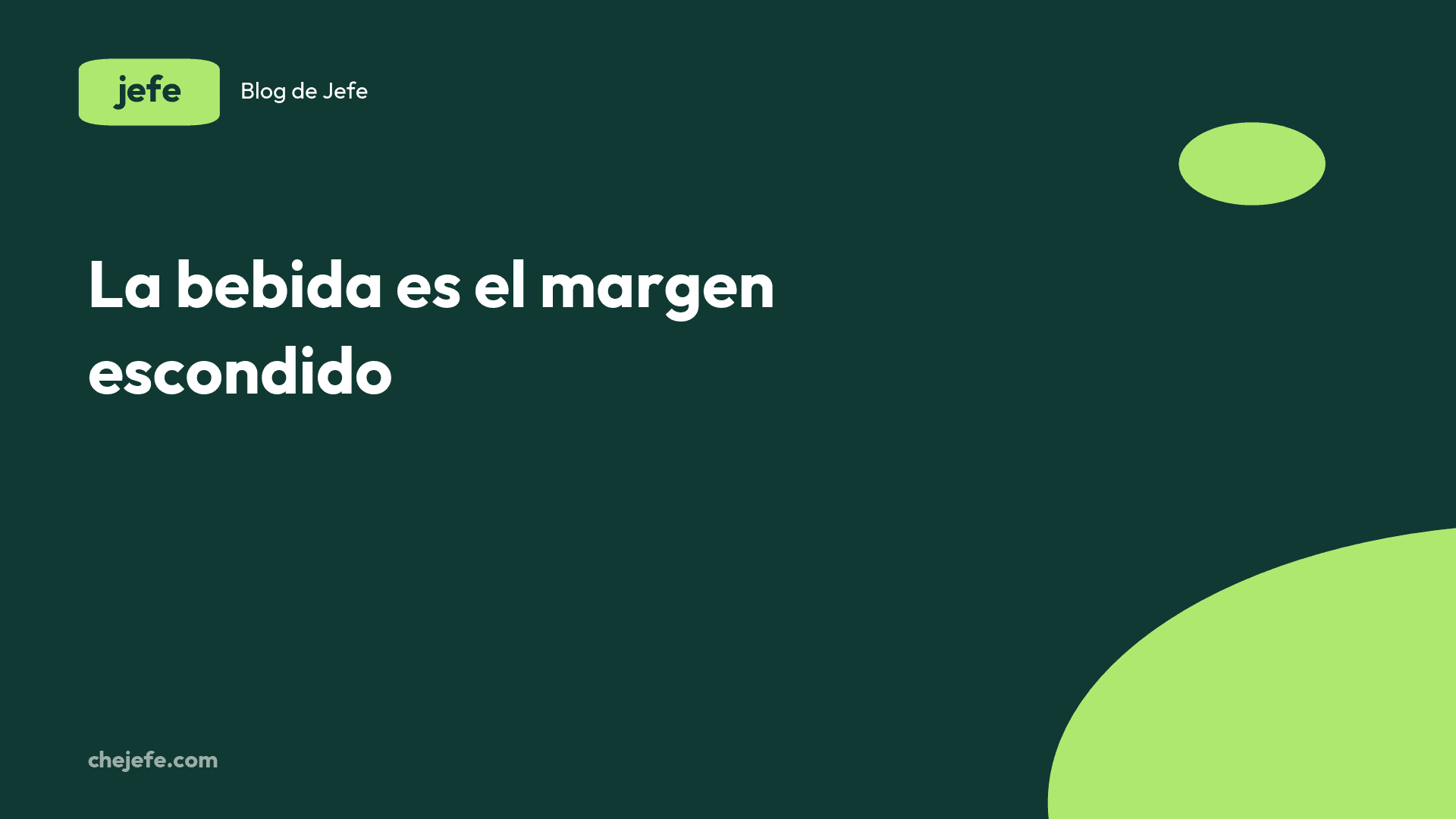 Cómo armar la sección de bebidas para que rinda