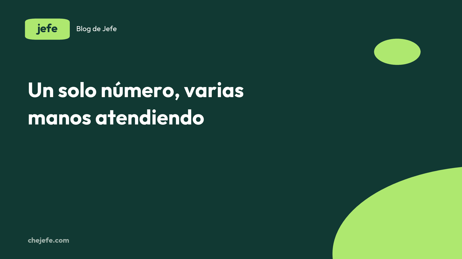 Varios vendedores en un solo número de WhatsApp