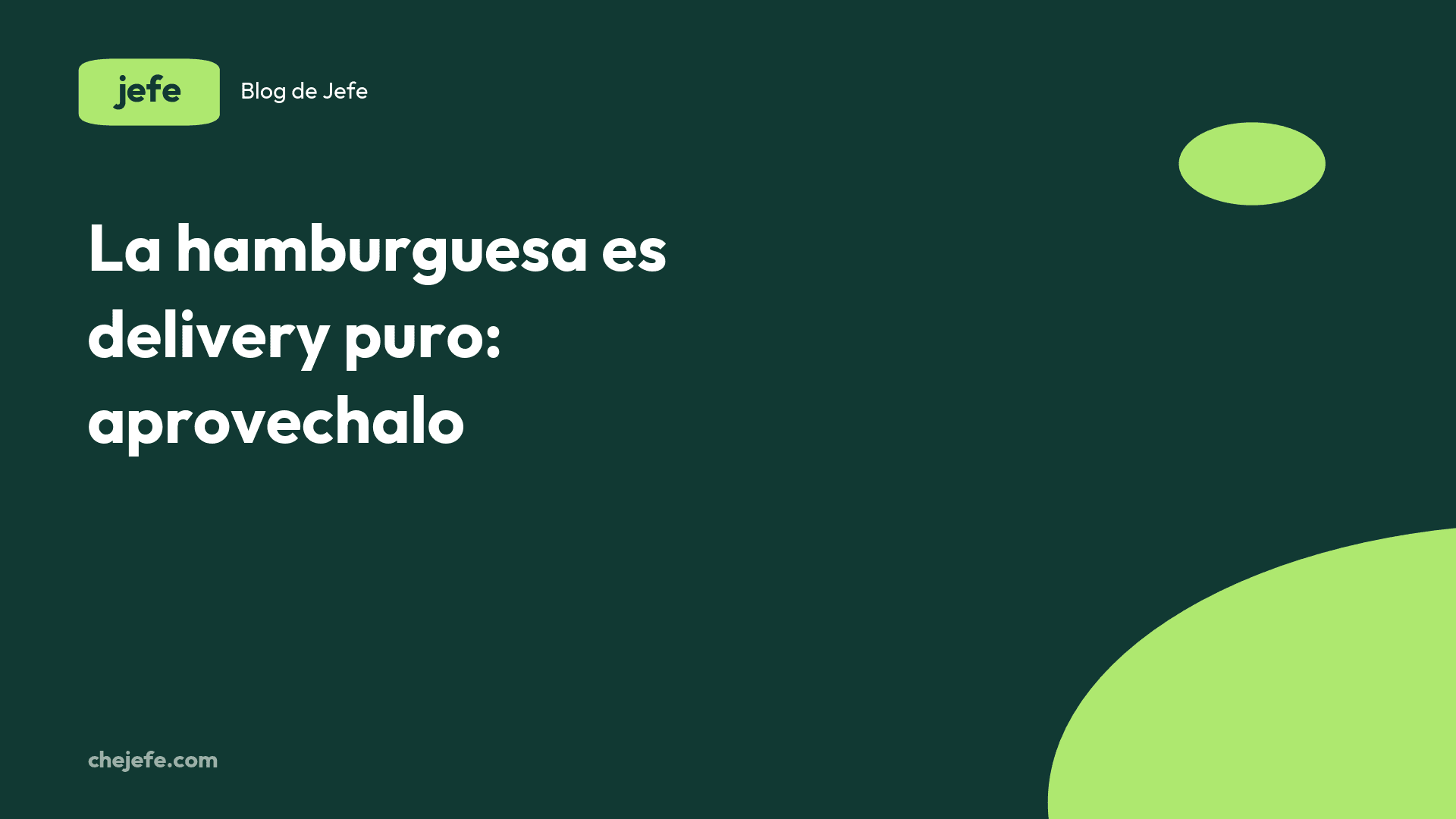 Cómo vender más en una hamburguesería por delivery