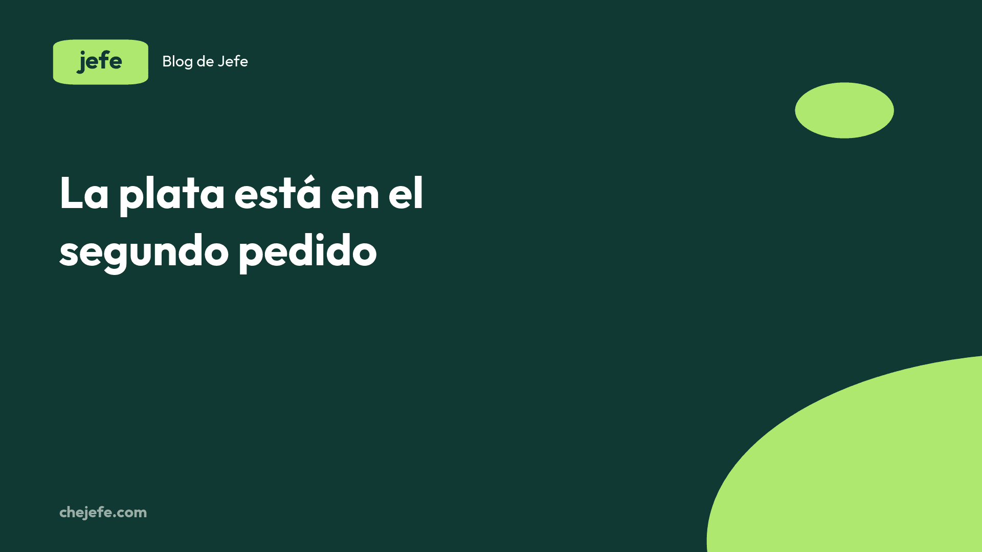 WhatsApp para que tus clientes vuelvan a pedir